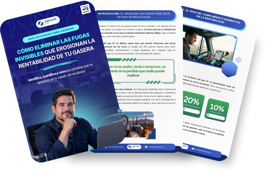 Fugas invisibles: guía para gaseras