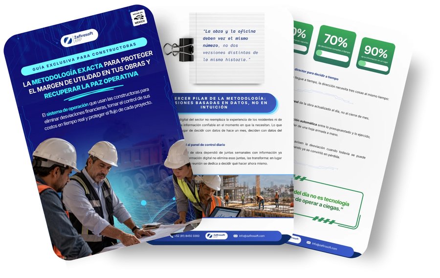 Proteger el margen de utilidad en tus obras
