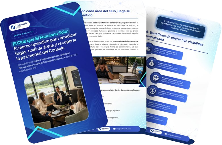 Portada del ebook «El club que realmente funciona solo»