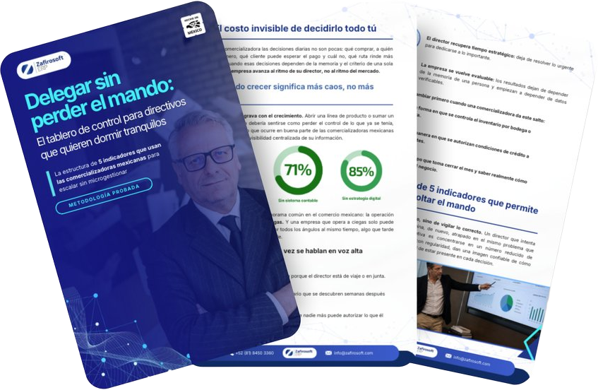 Portada del ebook «Delegar sin perder el mando: el tablero de control para directivos»
