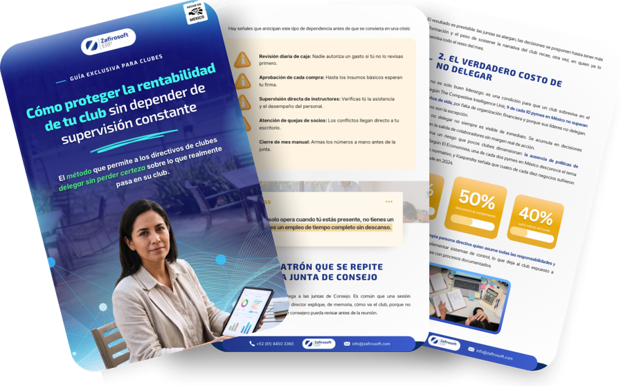 Portada del ebook «Cómo proteger la rentabilidad de tu club sin depender de supervisión constante»