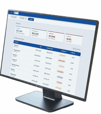 Captura de Zafirosoft Radar en un Monitor